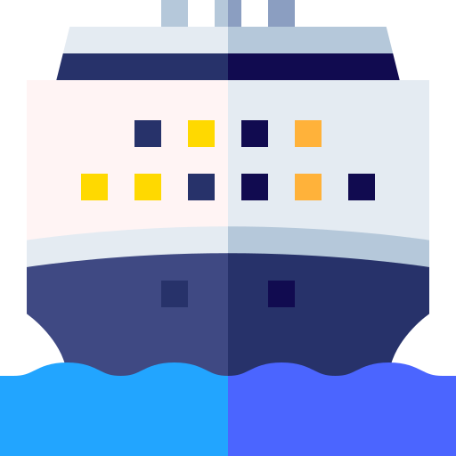 crucero Basic Straight Flat icono