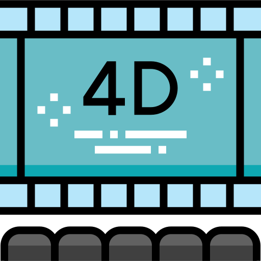Cinema 4d Detailed Straight Lineal color icon
