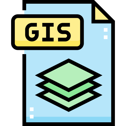 gis Detailed Straight Lineal color icon
