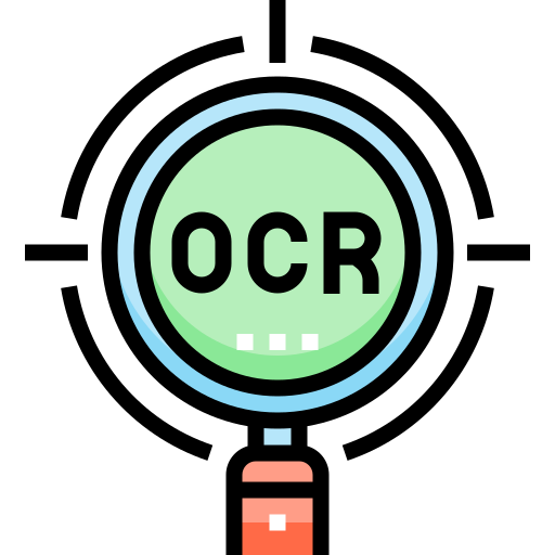 ocr Detailed Straight Lineal color иконка