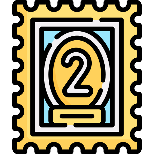 postzegel Special Lineal color icoon