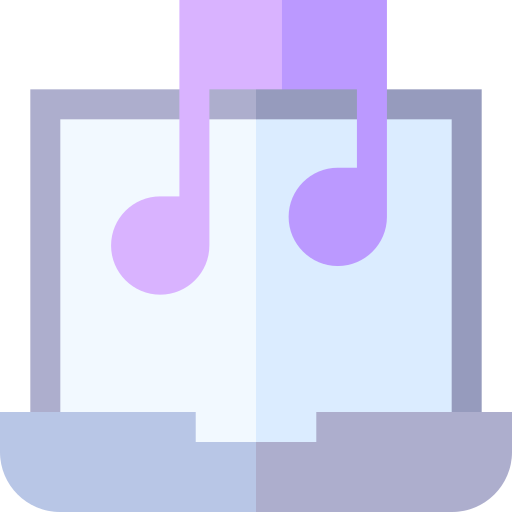música Basic Straight Flat icono