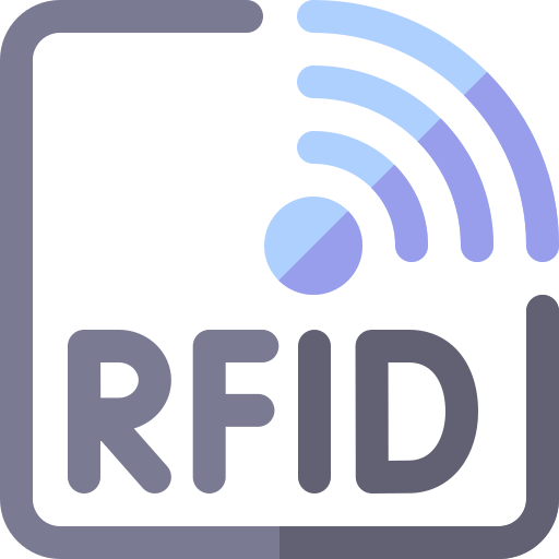rfid Basic Rounded Flat ikona