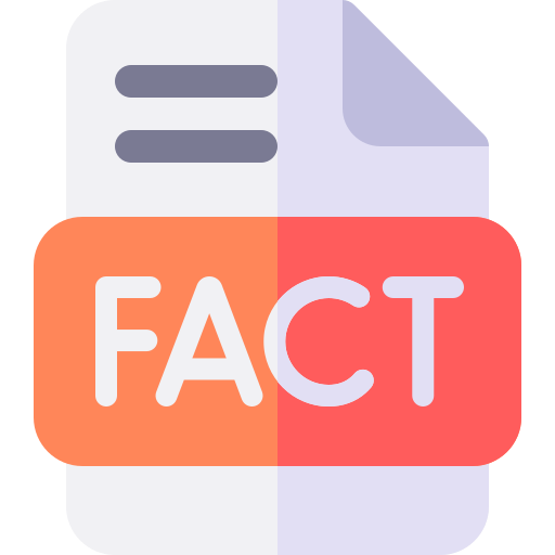 Facts Basic Rounded Flat icon