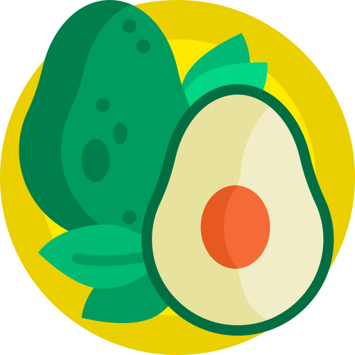 avocado Detailed Flat Circular Flat icoon