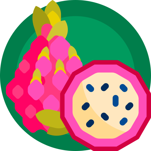 pitaya Detailed Flat Circular Flat icoon