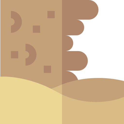 Песчаная буря Basic Straight Flat иконка