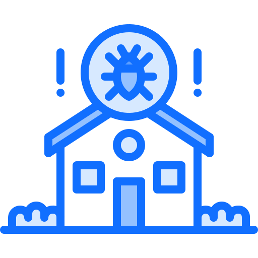 House Coloring Blue icon