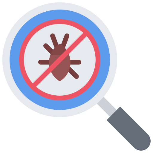 Pest control Coloring Flat icon
