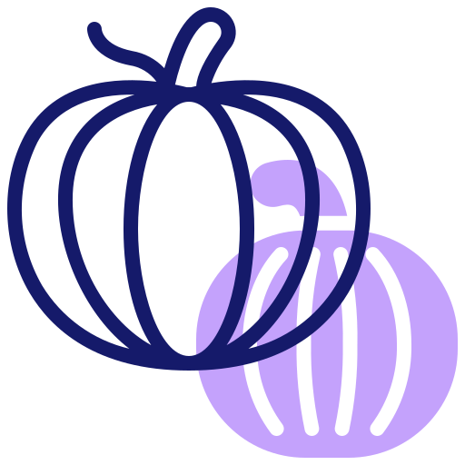 Pumpkin Inipagistudio Lineal Color icon