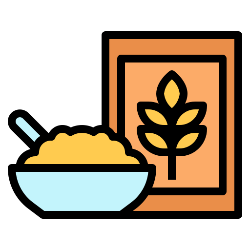 Cereal Generic Outline Color icon