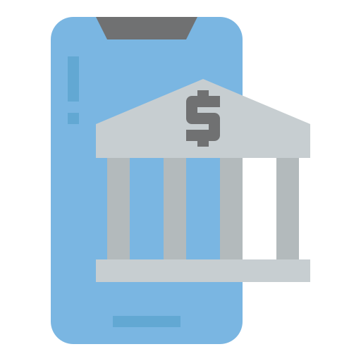 online bankieren Generic Flat icoon
