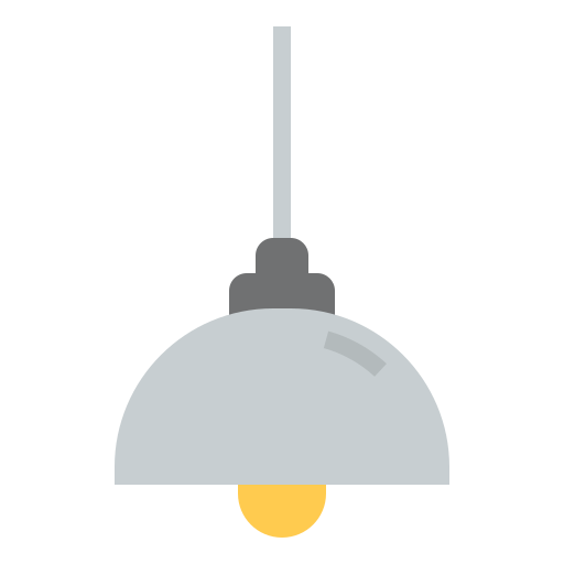 lámpara colgante Generic Flat icono