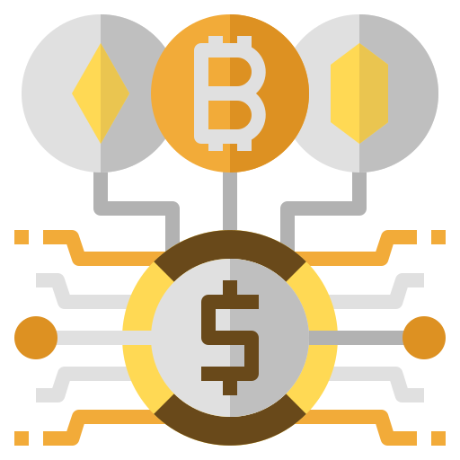 criptomoeda Generic Outline Color Ícone