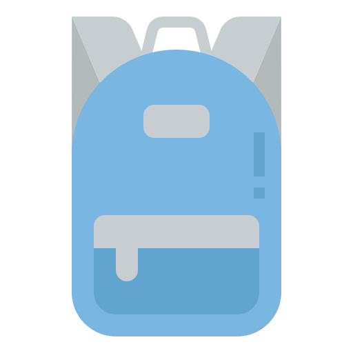 School bag Generic Flat icon