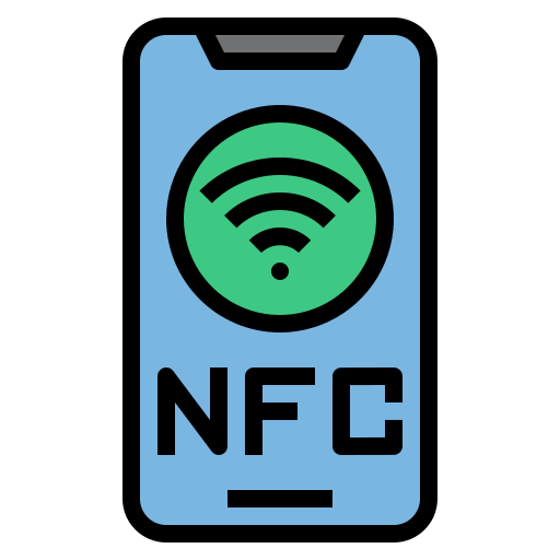 nfc-kaart Generic Outline Color icoon