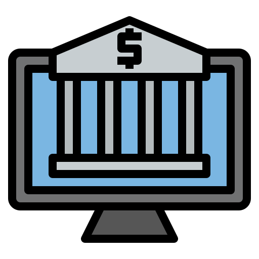 은행업 Generic Outline Color icon