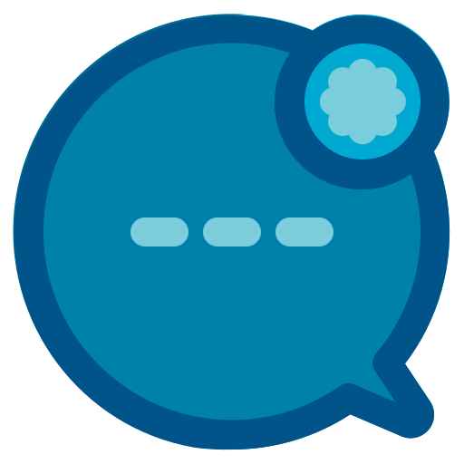 Chat Generic Outline Color icon