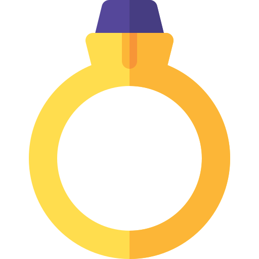 ring Basic Rounded Flat icon
