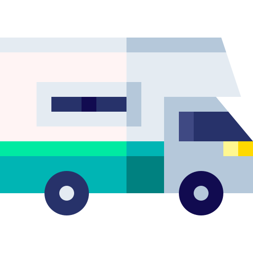 Caravan Basic Straight Flat icon