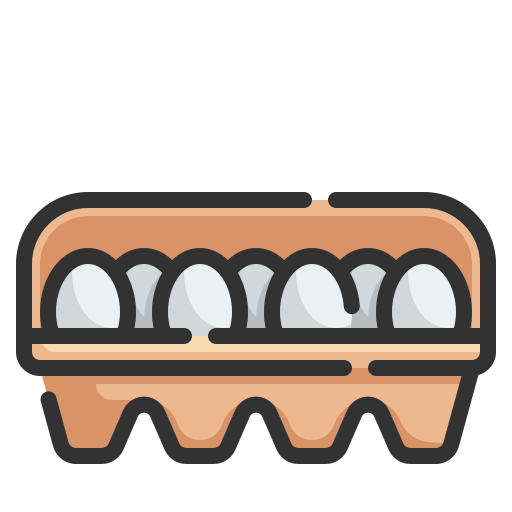 달걀 Wanicon Lineal Color icon