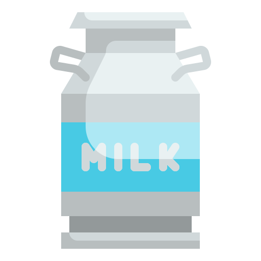 melk Wanicon Flat icoon