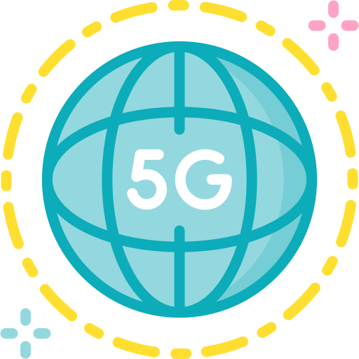 5g Special Flat icono