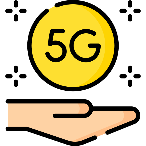 5g Special Lineal color icon