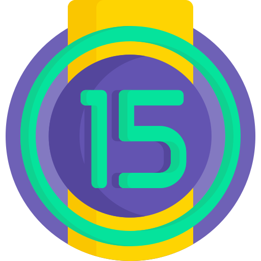15 Detailed Flat Circular Flat icon