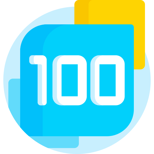100 Detailed Flat Circular Flat ikona