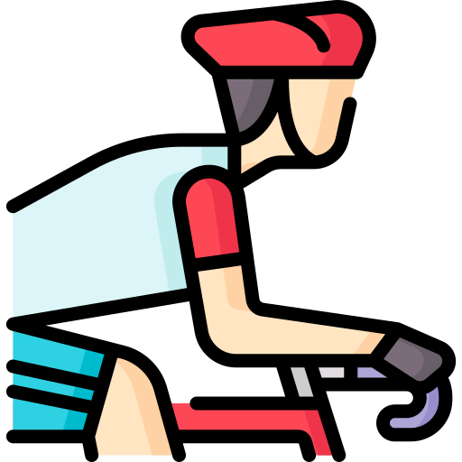 ciclista Special Lineal color Ícone
