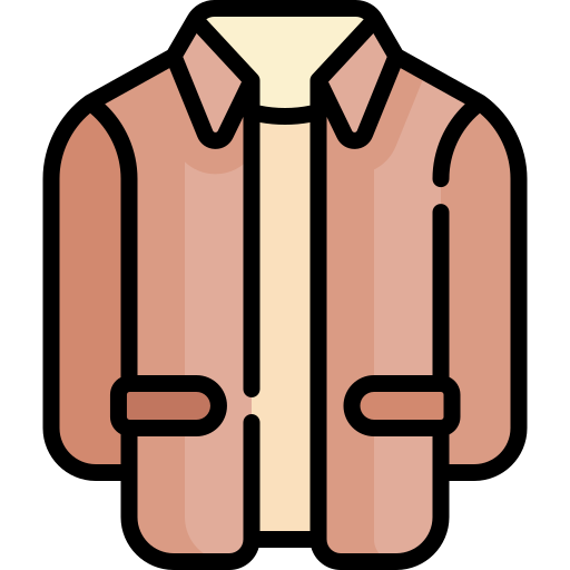 Coat Kawaii Lineal color icon
