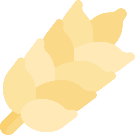 pszenica Kawaii Flat ikona