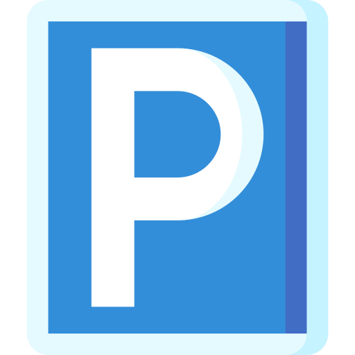 Знак парковки Special Flat иконка