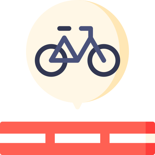 Bike lane Special Flat icon