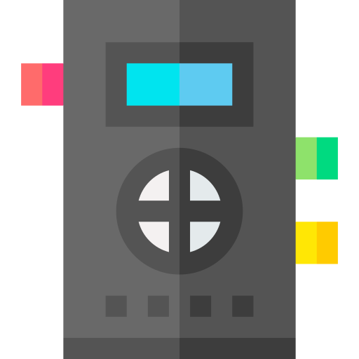 grabadora de voz Basic Straight Flat icono