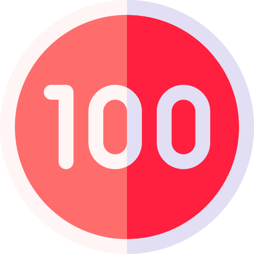 100 Basic Rounded Flat icoon