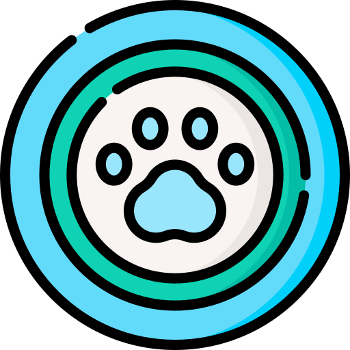 Paw Special Lineal color icon