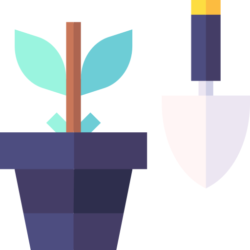 Gardening Basic Straight Flat icon