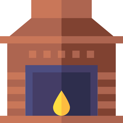 chimenea Basic Straight Flat icono