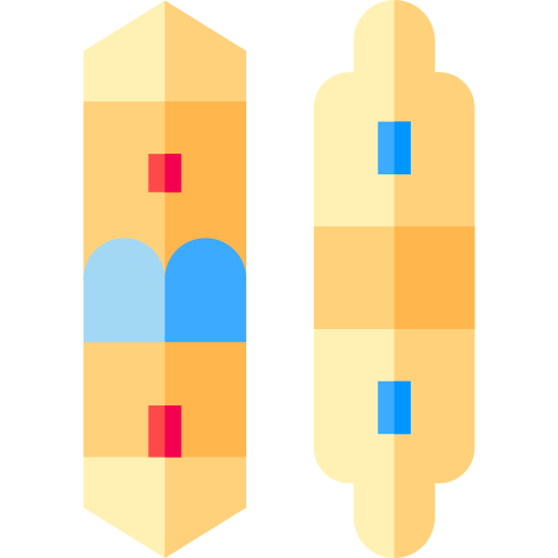mezuzá Basic Straight Flat icono