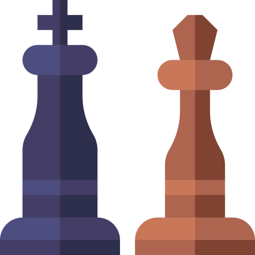 xadrez Basic Straight Flat Ícone