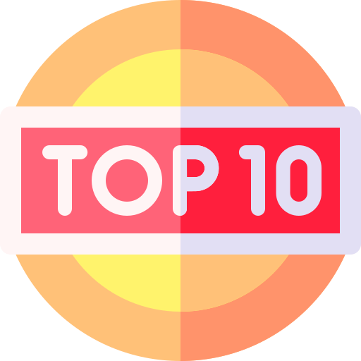 top 10 Basic Rounded Flat icoon