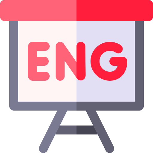 eng Basic Rounded Flat icon