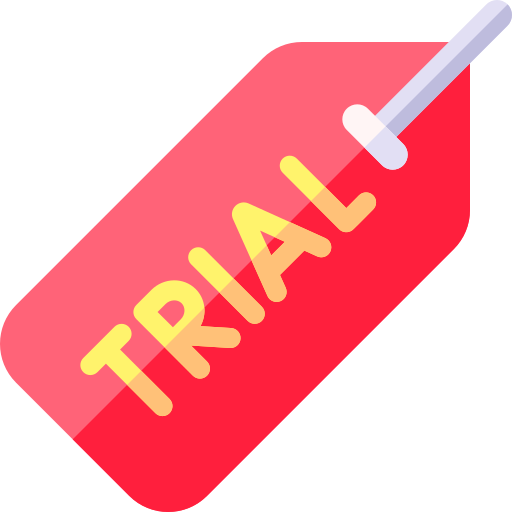 Trial Basic Rounded Flat icon