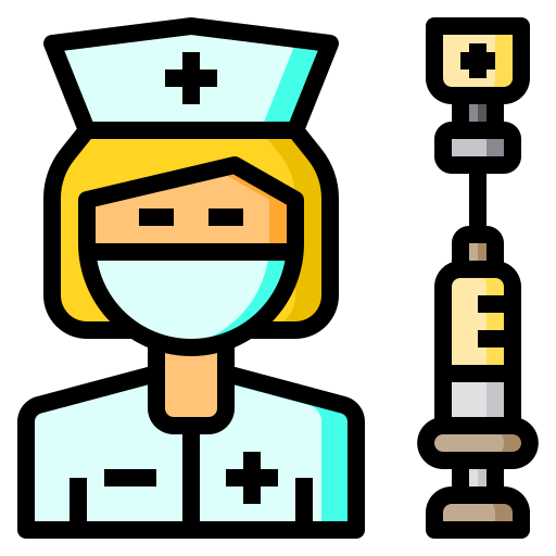 enfermero Catkuro Lineal Color icono