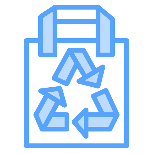 재활용 가방 Catkuro Blue icon