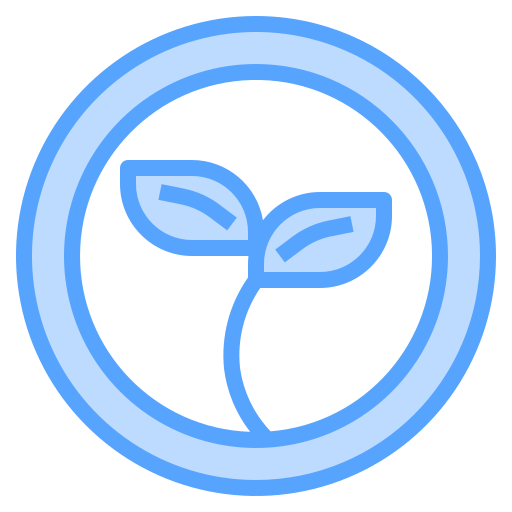 végétalien Catkuro Blue Icône