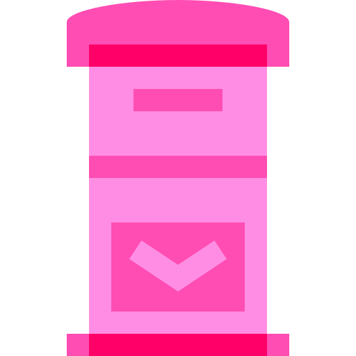 brievenbus Basic Sheer Flat icoon