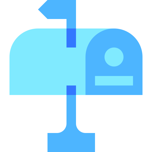 postbus Basic Sheer Flat icoon